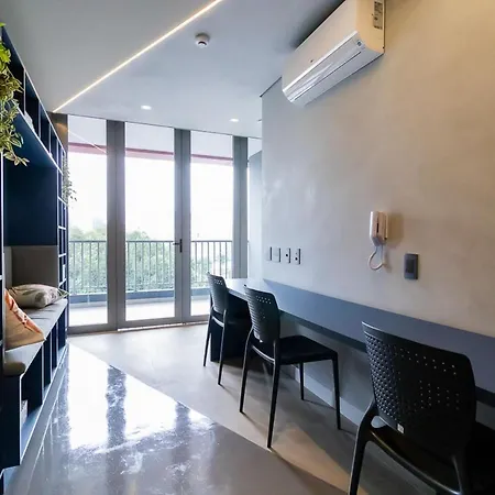 Studios Novissimos Com Piscina No Rooftop E Vista Para O Allianz Parque São Paulo Exterior photo