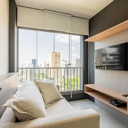 Studios Novissimos Com Piscina No Rooftop E Vista Para O Allianz Parque São Paulo Exterior photo