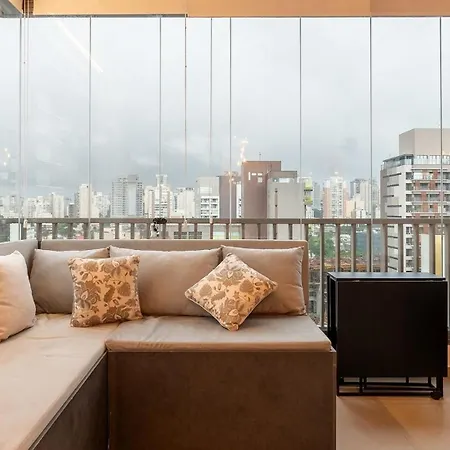 Studios Novissimos Com Piscina No Rooftop E Vista Para O Allianz Parque São Paulo Exterior photo