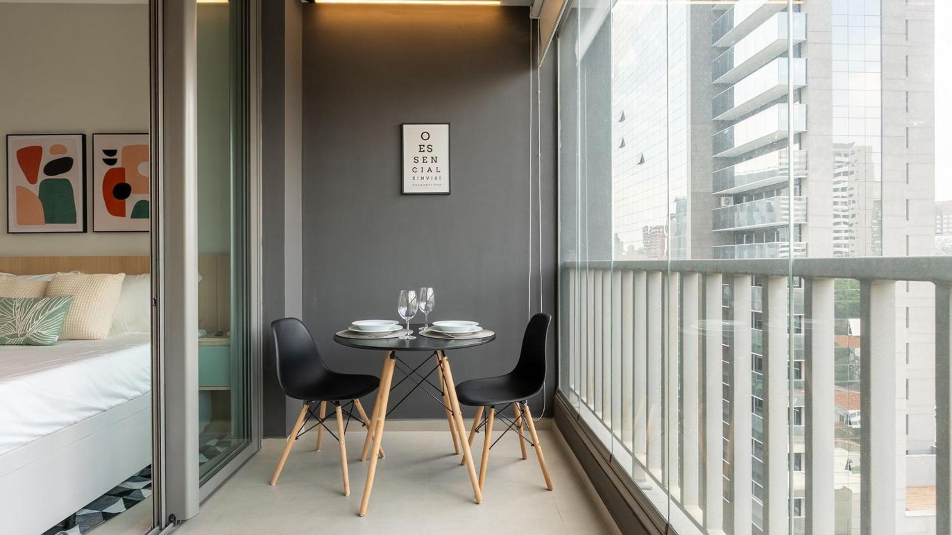 Novissimos Com Piscina No Rooftop E Vista O Allianz Parque Holiday home *
